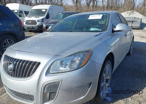 2013 Buick Regal Gs from USA, damaged, VIN 2G4GV5GV5D9220983